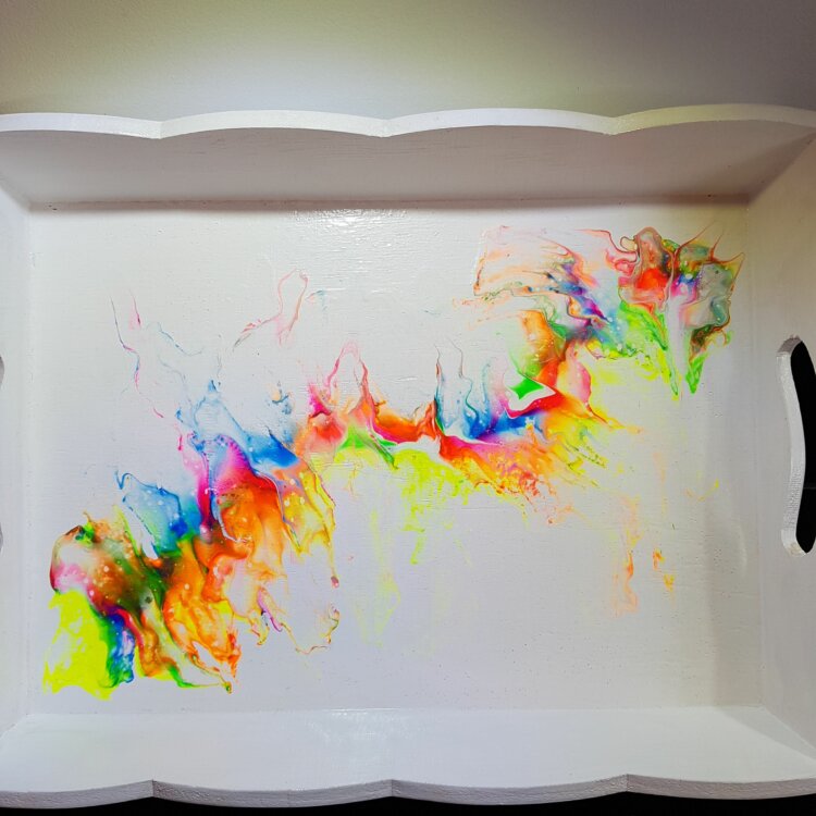 Plateau peint 30 x 21 cm – Image 4
