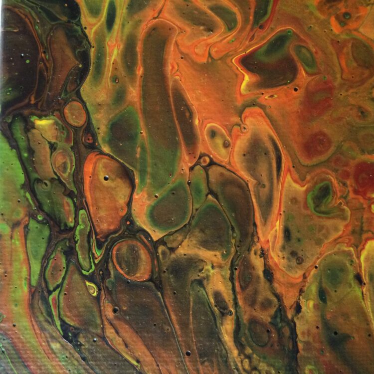 Peinture abstraite “Septembre” – Image 4