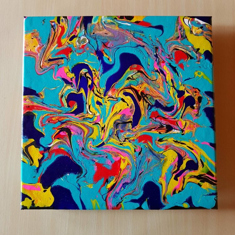 Peinture abstraite “Pika” – Image 5
