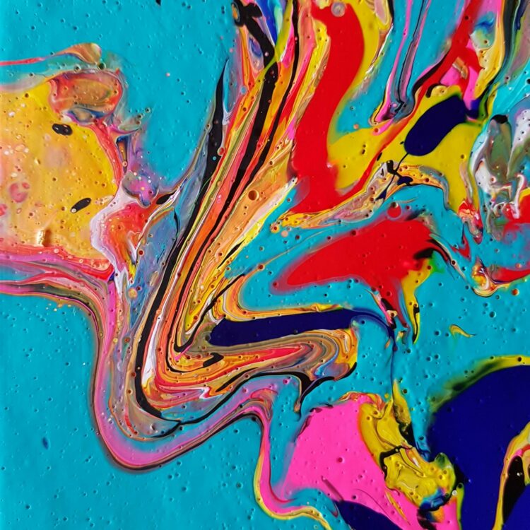 Peinture abstraite “Pika” – Image 4