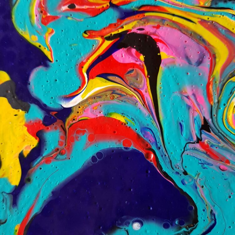 Peinture abstraite “Pika” – Image 2