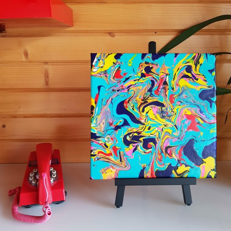 Peinture abstraite “Pika”