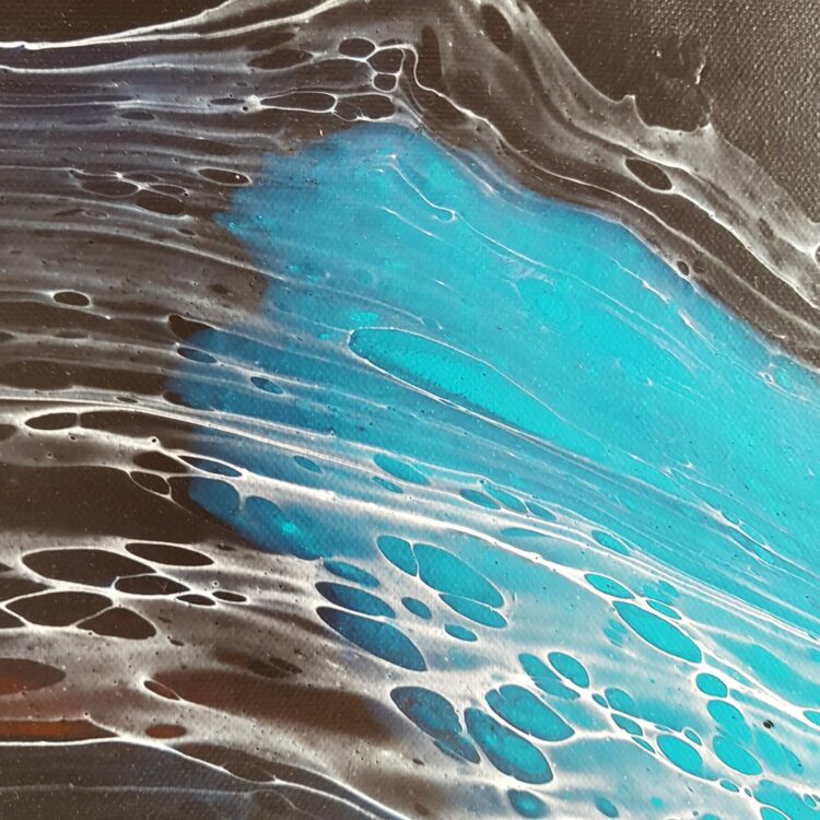 Peinture abstraite "Galactique" – Image 2