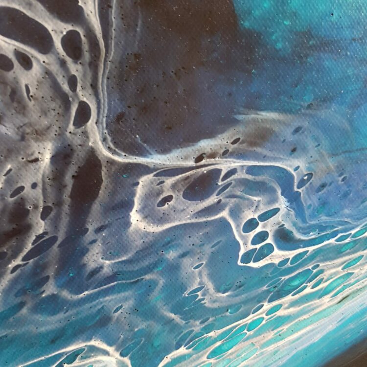 Peinture abstraite "Galactique" – Image 3