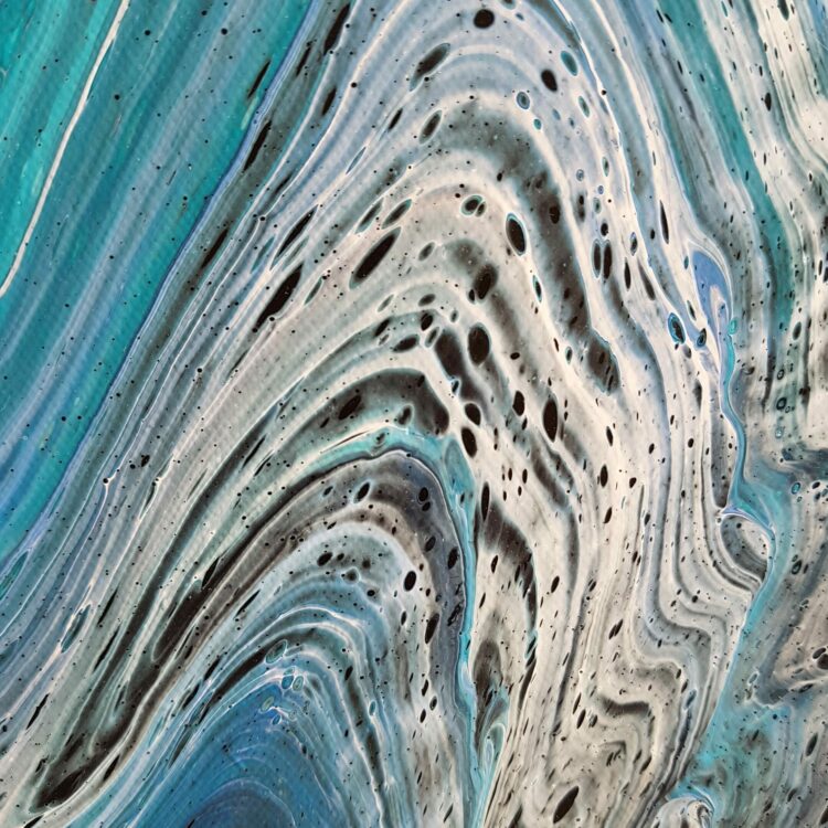 Peinture abstraite "Galactique" – Image 5