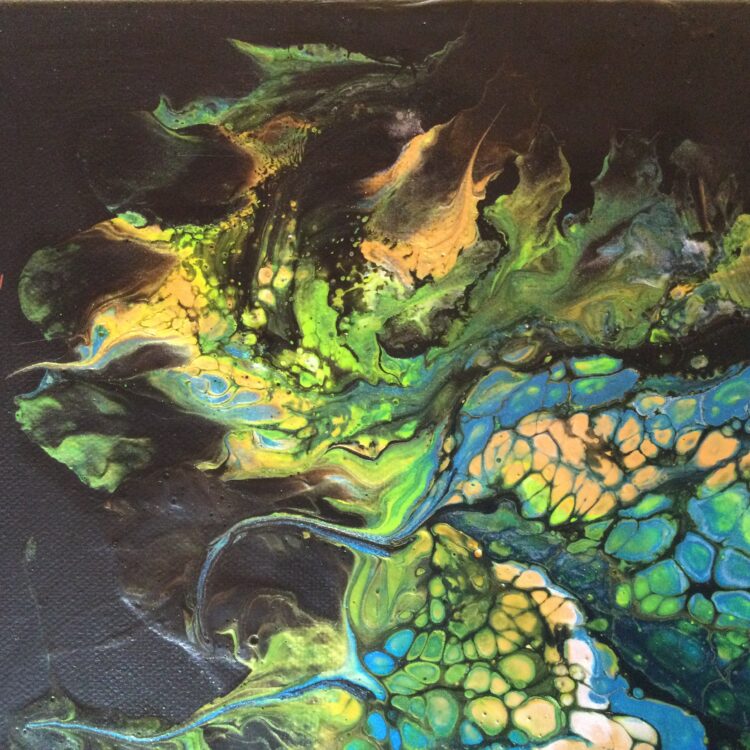 Peinture abstraite "Terra Incognita" – Image 6