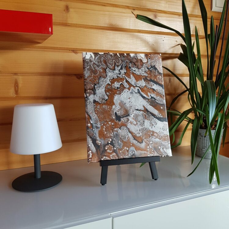 Peinture abstraite “Mercure”