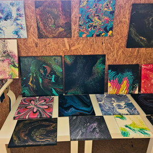vide atelier - peinture à peix libre